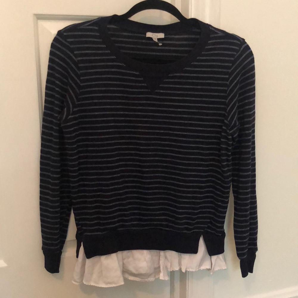 Clu Striped Sweatshirt
